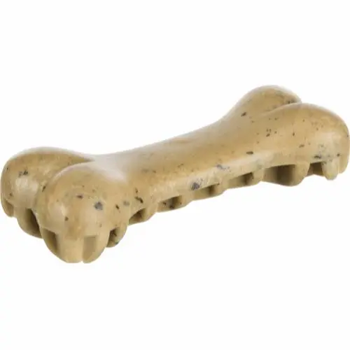 Denta Fun Veggie Tyggeknogle med tang 12 cm (vegetabilsk) - sunde kornfri hundesnacks